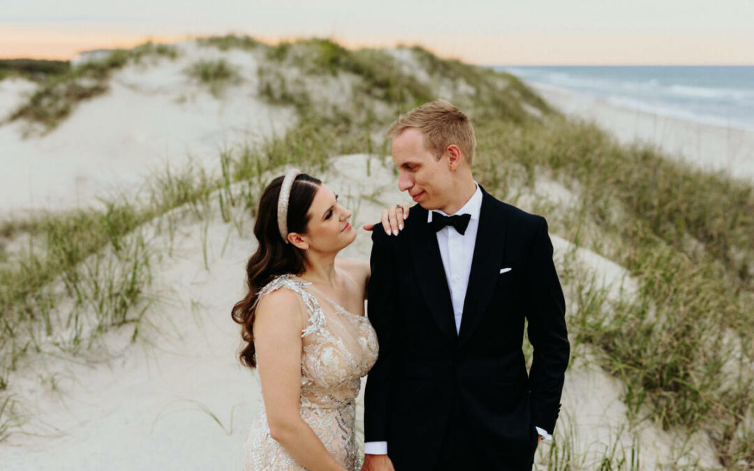 Leandra + Walter | Featured in Outer Banks Weddings Magazine