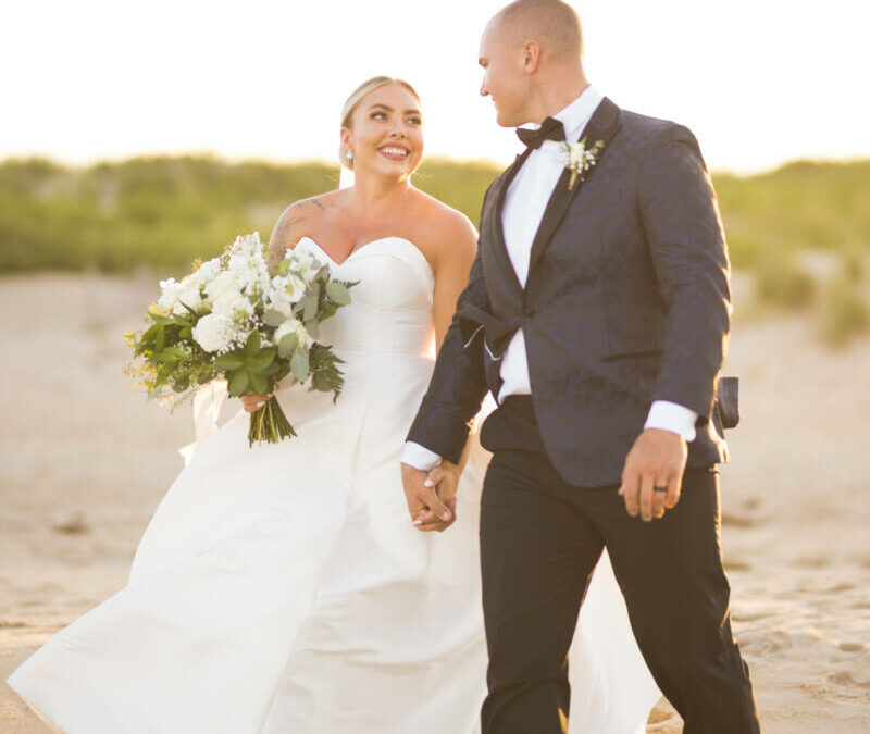 Sara + Dylan | Featured in Outer Banks Weddings Magazine