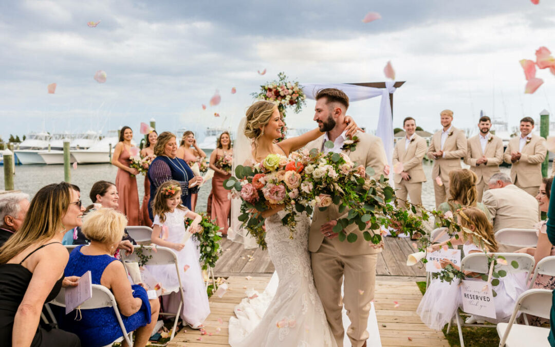 Maggie + Daniel | Featured in Outer Banks Weddings Magazine