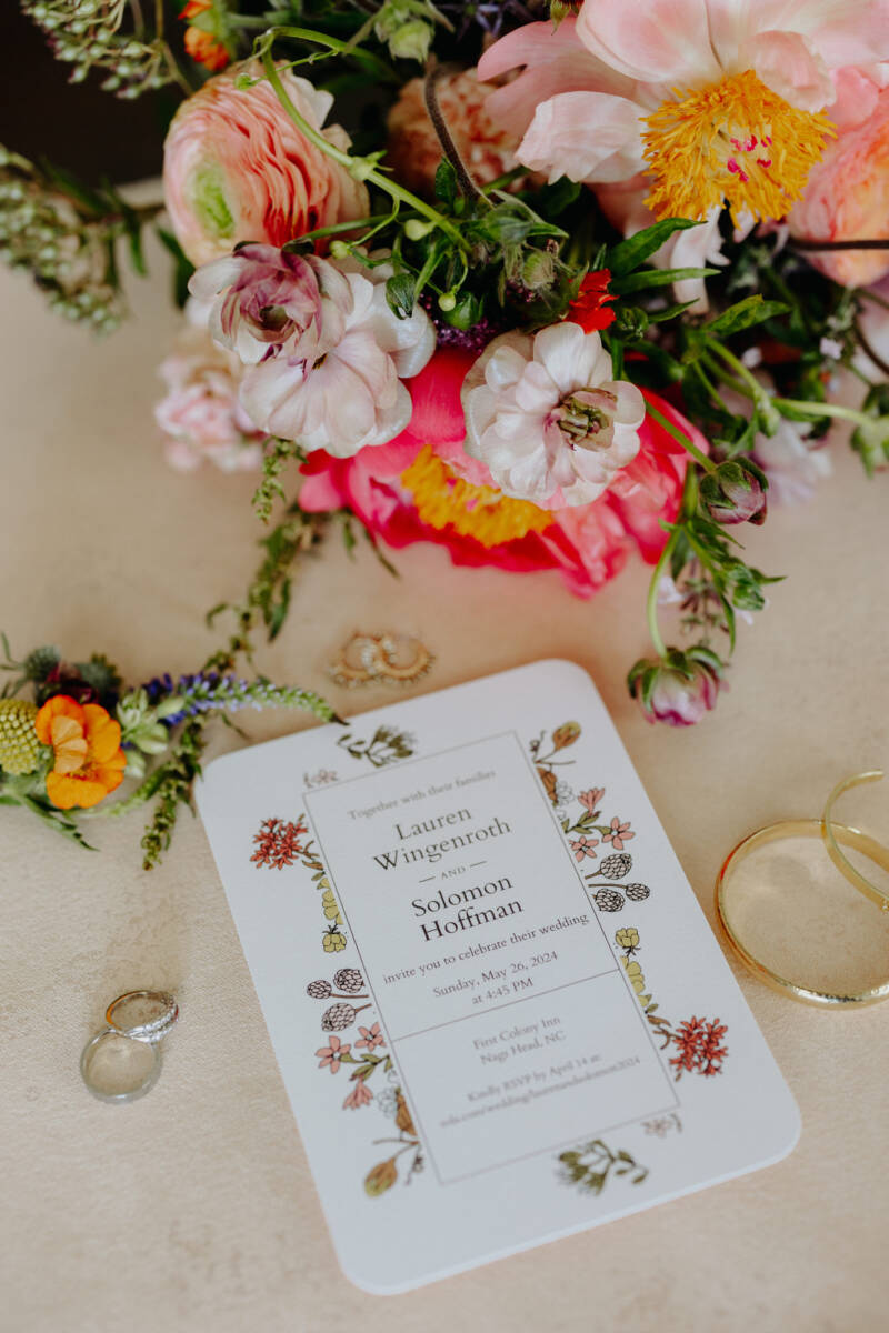 floral filled first colony inn wedding by sarah dambra photography1