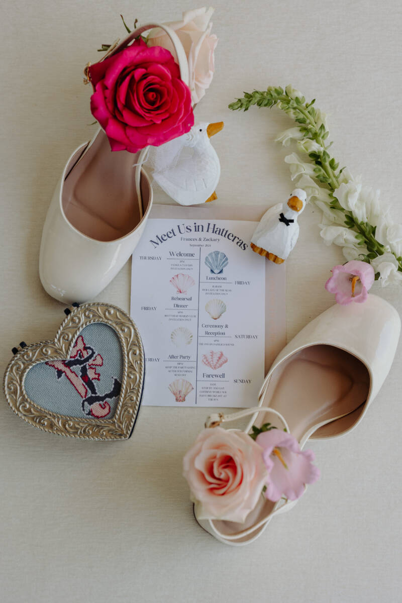 frances and zackary hatteras island wedding2