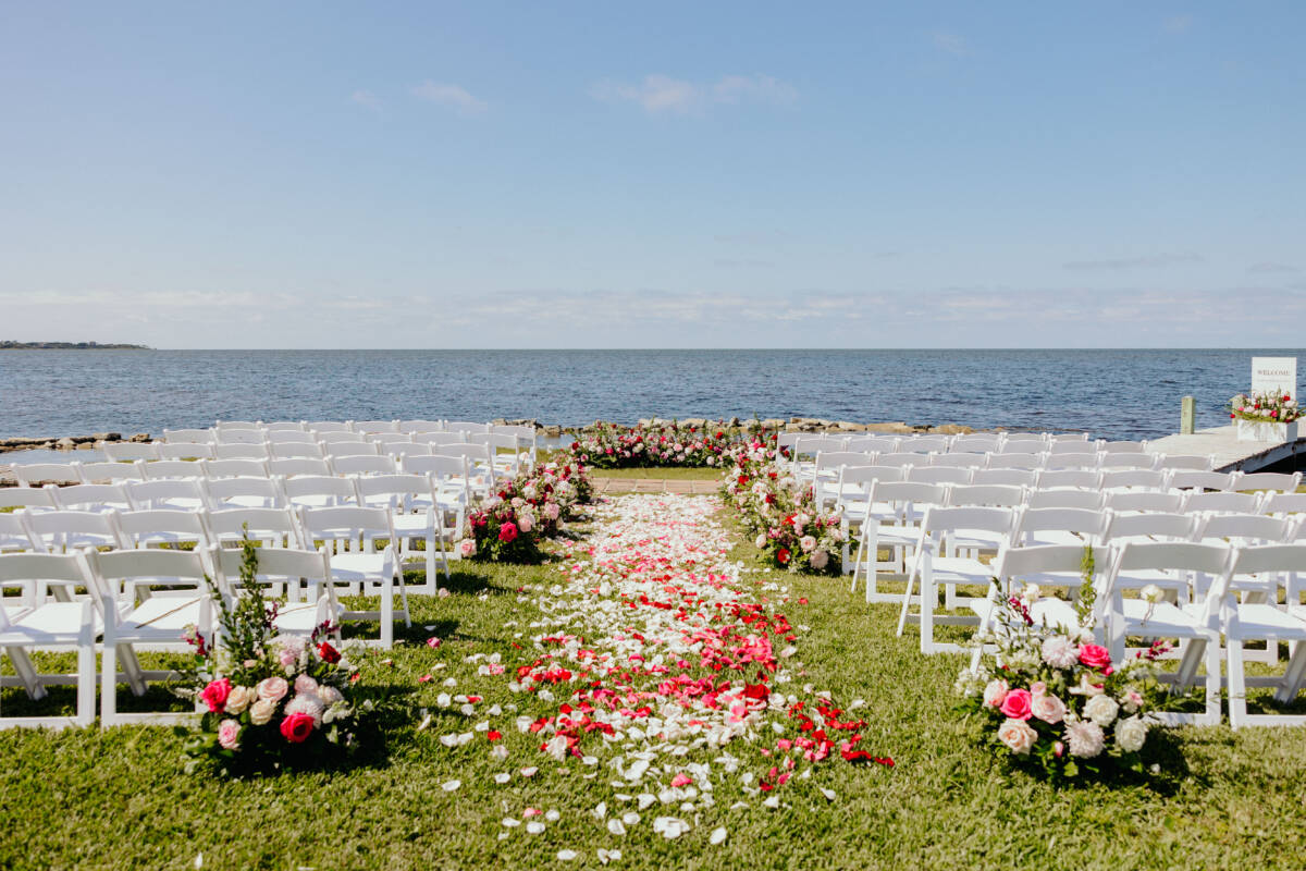 frances and zackary hatteras island wedding3