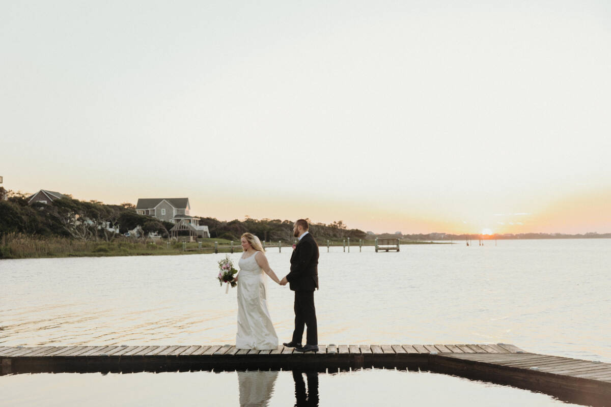 frances and zackary hatteras island wedding66