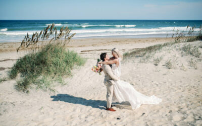 Kelsie + Connor | Cozy October Wedding at Jennette’s Pier