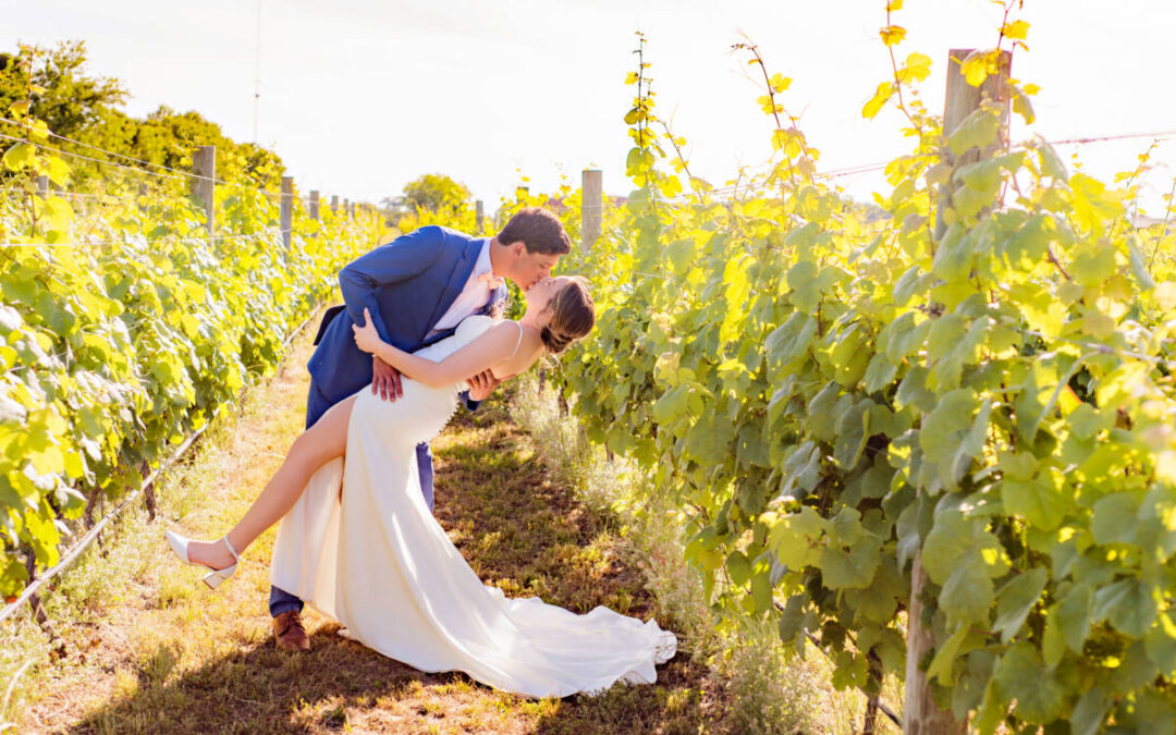 Emily + Dylan | Romantic Rustic Vineyard Wedding