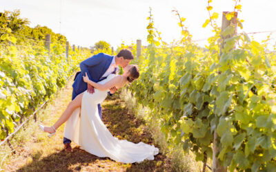 Emily + Dylan | Romantic Rustic Vineyard Wedding