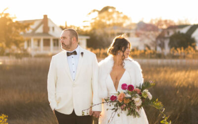 Liz + Jeff | Black Tie Affair in Downtown Manteo